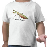I Love Bugs! T Shirts