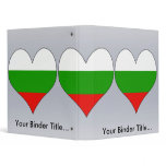 I Love Bulgaria 3 Ring Binders