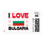 I Love Bulgaria Postage Stamps