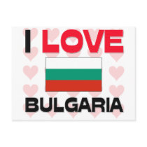 I Love Bulgaria postcards by tshirtshirts I Love Bulgaria postcards