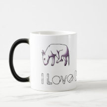 I Love Bull Terriers Mug