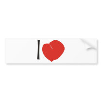 I Love Bumper Stickers