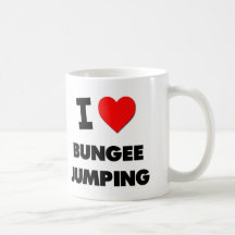 I Love Bungee Jumping Mug