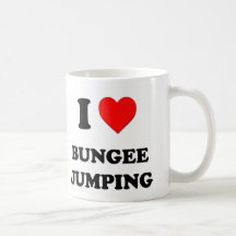 I Love Bungee Jumping Mug