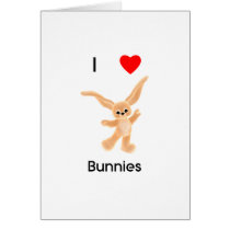 I love bunnies cards