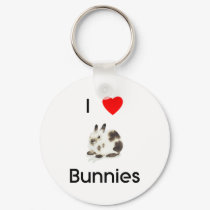 I love bunnies Keychain