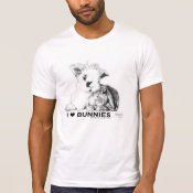 I Love Bunnies Shirts