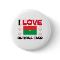I Love Burkina Faso buttons by tshirtshirts I Love Burkina Faso buttons