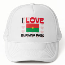 I Love Burkina Faso hats by tshirtshirts I Love Burkina Faso hats