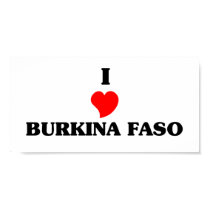 I Love Burkina Faso posters by repofcountries I Love Burkina Faso posters