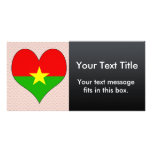 I Love Burkina Photo Card