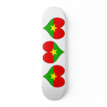 I Love Burkina Skate Board Deck