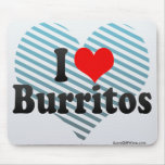 I Love Burritos Mousepad