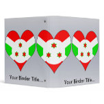 I Love Burundi Binders