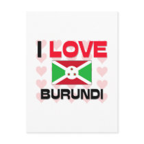 I Love Burundi postcards by tshirtshirts I Love Burundi postcards