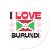 I Love Burundi stickers