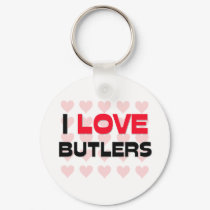 I LOVE BUTLERS keychains by professions I LOVE BUTLERS keychains