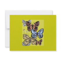 I love butterflies invitations by junglewalkcom I love butterflies invitations