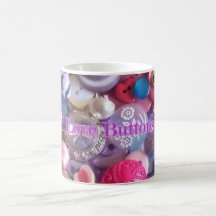 I Love Buttons Mug