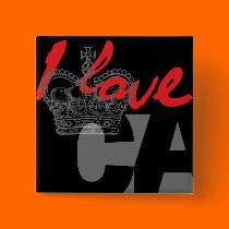 I LOVE CA buttons