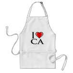 I Love CA - California Aprons
