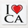I Love CA - California Mouse Pads