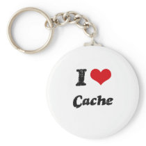 I love Cache Keychains
