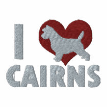 I Love Cairns Embroidered Shirt (Zip Hoodie) embroidered shirts by MenagerieMayhem I Love Cairns Embroidered Shirt (Zip Hoodie) embroidered shirts