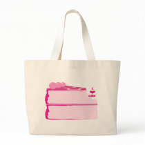 I Love Cake Canvas Bag