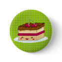I love cake buttons