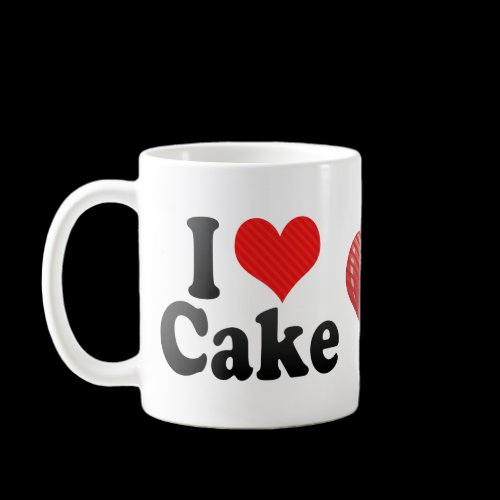 I Love Cake Mug