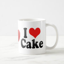 I Love Cake Mug
