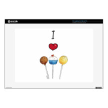 I love cake pops 15" laptop decal