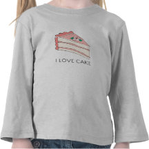 I love cake tees