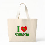 I Love Calabria Italy bags