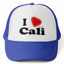 I Love Cali hats