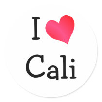I Love Cali stickers by definingyou I Love Cali stickers