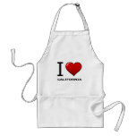 I LOVE CALIFORNIA APRONS