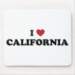 I Love California Mouse Pads