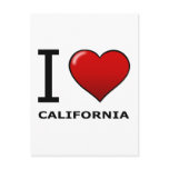 I LOVE CALIFORNIA POST CARD