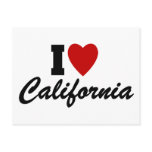 I Love California postcards