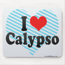 I Love Calypso Mouse Pad