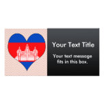 I Love Cambodia Picture Card