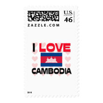 I Love Cambodia postage by tshirtshirts I Love Cambodia postage