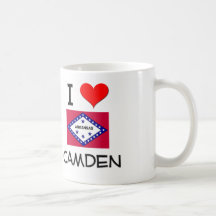 I Love CAMDEN Arkansas Coffee Mugs