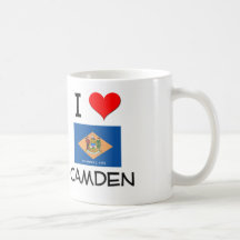 I Love CAMDEN Deleware Mugs