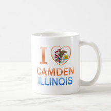 I Love Camden, IL Coffee Mugs