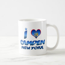 I love Camden, New York Coffee Mugs