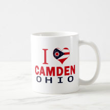 I love Camden, Ohio Coffee Mugs