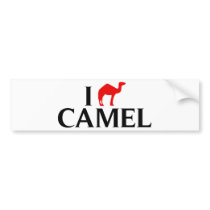 I Love Camels Bumper Stickers